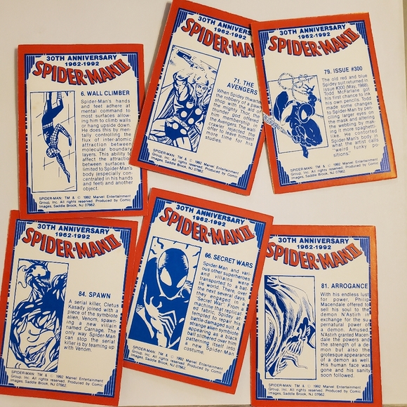 1992 Spiderman 2 30th Anniversary Trading Cards - Picture 6 of 11